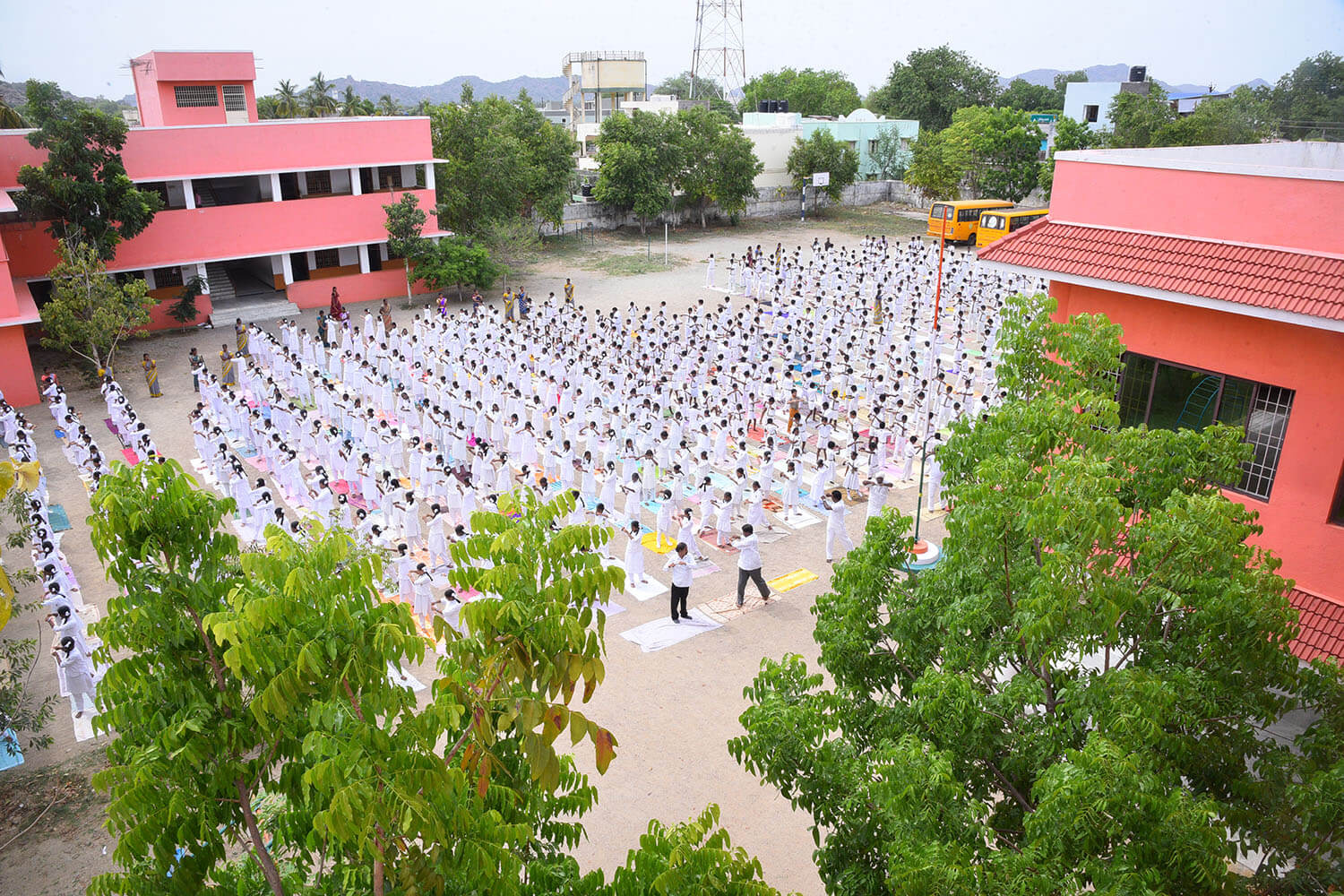 Yoga Day | Chanakya Matriculation Higher Secondary School