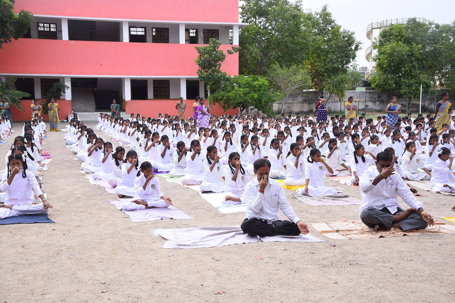 Yoga Day | Chanakya Matriculation Higher Secondary School